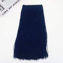 2 Yard 30CM Polyester Fringe Trim Ren Tua Rua Viền Cho Trang Phục Latin Quần Áo Sân Khấu Trang Trí Chụp Đèn DIY - Nhiều màu - Xem 8