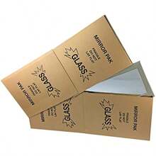 3 Picture & Mirror Moving Boxes For Large Pictures Up To 40x60" (Includes 12 Pieces, To Fit 3 Sets Of Mirror) - None - View 2