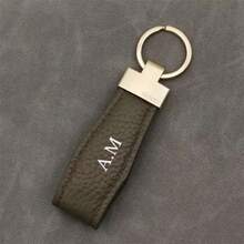 Portachiavi personalizzato con iniziale, portachiavi per auto  di lusso, portachiavi personalizzato con nome, accessorio di moda per uomo e donna, singolo, decorativo, design a gancio da arrampicata, perfetto come regalo di compleanno, durevole, colorato, carino, adorabile, divertente, kawaii, stile Y2K, unisex, casual, personalizzato, unico, ideale come regalo per lui, per studenti di scuola media inferiore, media superiore, superiore, università, matricola, secondo anno, inferiore