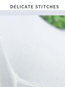 100pcs Chair Cover Polyester Spandex Chair Cover Stretch Cover For Wedding Party Dining Room Folding Chair Cover (Black, White)