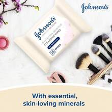 Johnson's Makeup Be Gone Extra-Sensitive Wipes, Pack Of 25 - Pack Of 150 - View 2