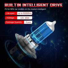 CHUSYYRAY Super Bright White H7 Halogen Bulbs Headlight High Beam DRL For  Elantra - 1 - View 6