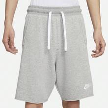 Nike 男士 ASMNK CLUB ALUMNI LBR FT SHORT 针织运动短裤 DX0767-063 - 黑色 - 查看 1