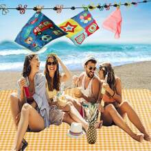 Corde à linge rétractable et portable avec 12 pinces pour les voyages, le séchage du linge à l'intérieur, le camping à l'extérieur, pinces de positionnement élastiques résistant au vent, style coréen