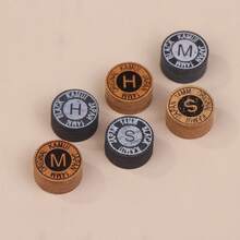 1pc 14mm Japanese Style Billiard Cue Tip, High Quality Pool Cue Tip For 9-Ball And Snooker, Hard & Soft Tips