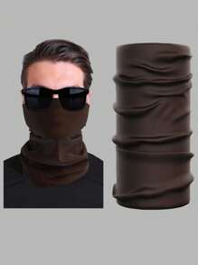 Airkeet Solid Color Ice Silk Multifunctional Headscarf Is Suitable For Summer Outdoor Sports, Cool And High Elasticity Headscarf.