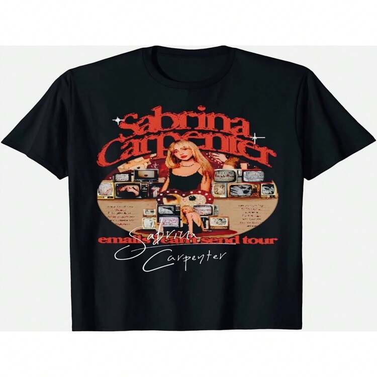 新作サブリナ?カーペンター ツアー ファンギフト ユニセックス Tシャツ
