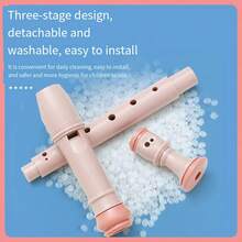 1 件德国风格高音竖笛，6 孔/8 孔，适用于中/小学生、课堂教学、初学者竖笛 - 彩色 - 查看 4