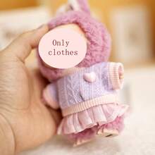 娃娃盲盒吊坠、毛衣、薄纱裙、帽子、鞋子（仅含服装） - 彩色 - 查看 7