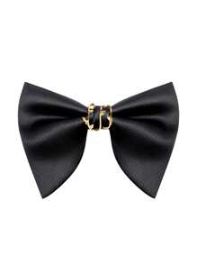 1 pieza Pajarita estilo chino elegante de metal de poliéster, detalles románticos orientales para la boda, esencial de la pareja