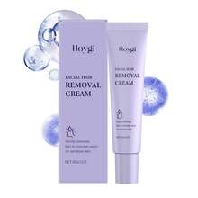 Hoygi Facial Hair Removal Cream 30g - Gently Removeshair In Minutes-Evenon Sensitive Skin,Contains Extracts Of Centella Asiatica & Shea Butter - White - View 1
