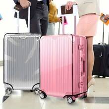 1pc Luggage Cover, Dustproof Box, Travel Accessories, Trolley Case Protective Cover