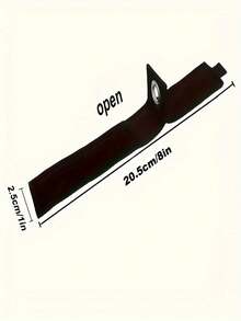 5pcs/Set Heavy Duty Black Nylon Tie Down Strap Kit, Suitable For Tools, Cables, Hoses, Ropes And Bags - Applicable For Various Devices - Industrial-Grade Hook & Loop - 50lbs/22.6kg Load Capacity - Foldable Design - Material: Nylon - Color: Black - Black - View 9