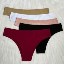 Kit 3 Calcinhas Tanga Importada Sem Costura Corte A Laser - Tanga Import DESC