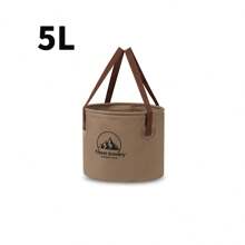 Collapsible Bucket, 5 Gallon Portable Folding Water Container For Travelling, Camping, Hiking, Fishing, Gardening