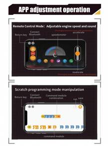 Creative Supercar V8 Engine Building Block, Puzzle Engine Ornaments,Controllable Model Kit With LED Lights And Sound Effects,Desktop Display Models, Create Your Own Mini V8 Engine, Birthday Gifts, Building Block 665PCS/660PCS,Sports Car Engine Building Blocks