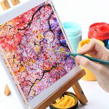 Transon Detail Thin Paint Brush Set 6pcs For Model Minature Craft And Art Painting Green - 6 Pcs - View 7