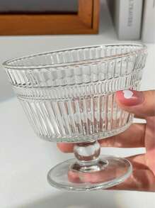 复古浮雕向日葵玻璃杯，Ins风格家用冰淇淋冰棒碗，酸奶燕麦早餐甜品碗。 - 彩色 - 查看 13