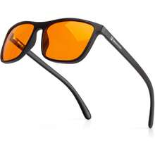 Blue Green Blocking Glasses - Gaming Glasses - Anti - Anti Fatigue - Suitable Screens, Games, TVs, Eye - 76% - 緩解偏頭痛(含硬質收納盒) - 查看 2