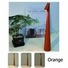 1 pièce Lampe de table à design minimaliste, veilleuse rechargeable pour la lecture et l'apprentissage, lampe de bureau à interrupteur tactile avec trois modes d'éclairage réglables. Convient pour la chambre à coucher, le bureau, la décoration et l'éclairage du salon.