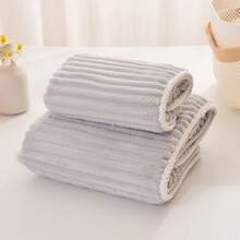 1-2 件云朵般柔软珊瑚绒浴巾，加厚沐浴巾，适合美容院家居浴室 - 彩色 - 查看 19