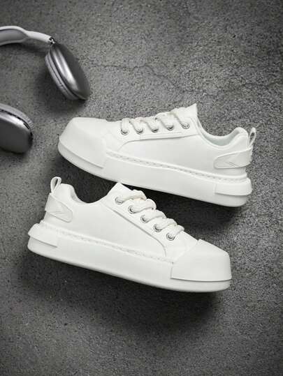 Zapatos de lona para hombre, zapatos casuales versátiles para adolescentes, zapatillas derby para hombre, zapatos deportivos casuales