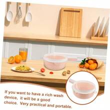 Double Layer Plastic Fruit Strainer With Handles Versatile Rice Wash Drain Basket For Vegetables Kitchen Utensils For Easy Washing Food Preparation