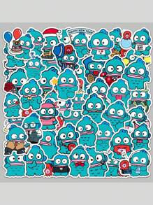Sanrio 50 piezas Pegatinas de Sanrio con diseño del hombre con maleta de Hanton - Pegatinas creativas resistentes al agua para decorar escúteres, computadoras, tabletas, decoración de fiesta y regalos