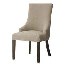 1 件提花 T 型网格靠背餐椅套，弹性厨房椅套，可拆卸和清洗，适用于家庭、厨房、派对、酒店、仪式椅子装饰 - 彩色 - 查看 16