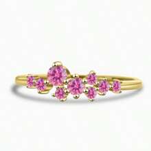 Anel de moissanita feminino em prata esterlina 925 - VVS1, clareza, corte perfeito, design luxuoso e moderno, anel de casamento e noivado - presente ideal para o Dia dos Namorados, Dia das Mães, Ação de Graças, Natal para entes queridos e familiares