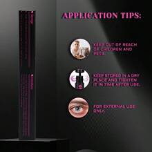Lash Glue Eyelash Clusters Glue 2 In 1 Waterproof Lash Bond And Seal For DIY Eyelash Extensions Super Strong Hold Long Lasting At Home 10mlBlack - màu đen - Xem 6