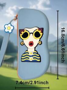 Silicone Eyeglass Case, Portable Eyeglasses Carrying Case With Detachable Strap, Shockproof Waterproof Sunglasses Storage Box, Ideal For Mother's Day, Holidays, Birthdays, Gifts For Daughter, Girlfriend, Wife, Mom, Aunt, Bridetravel Essentials Travel Accessories Travel Bag Vacation Back To School School Stuff Glasses Case Sunglasses Women - Multicolor - View 12