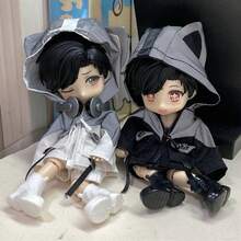 迷你 BJD 娃娃耳机装饰配件，酷炫学院风格耳机装饰模型，高品质装饰配件，是送给娃娃或朋友生日/节日的理想礼物 - 彩色 - 查看 2