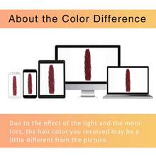 FULCRUM 8/12/18/24/30/36 Inch Faux Locs Crochet Hair Faux Loc Crochet Braids Curls Soft Locs Crochet Hair Extensions For Women & Girls - Burgundy - View 6