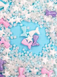 1 Set (85g/3oz) sommerliches Tortendekoration - bunte Streusel & Sternformen, ideal für Geburtstagstorten und Dessertbuffets für Sommerfeste