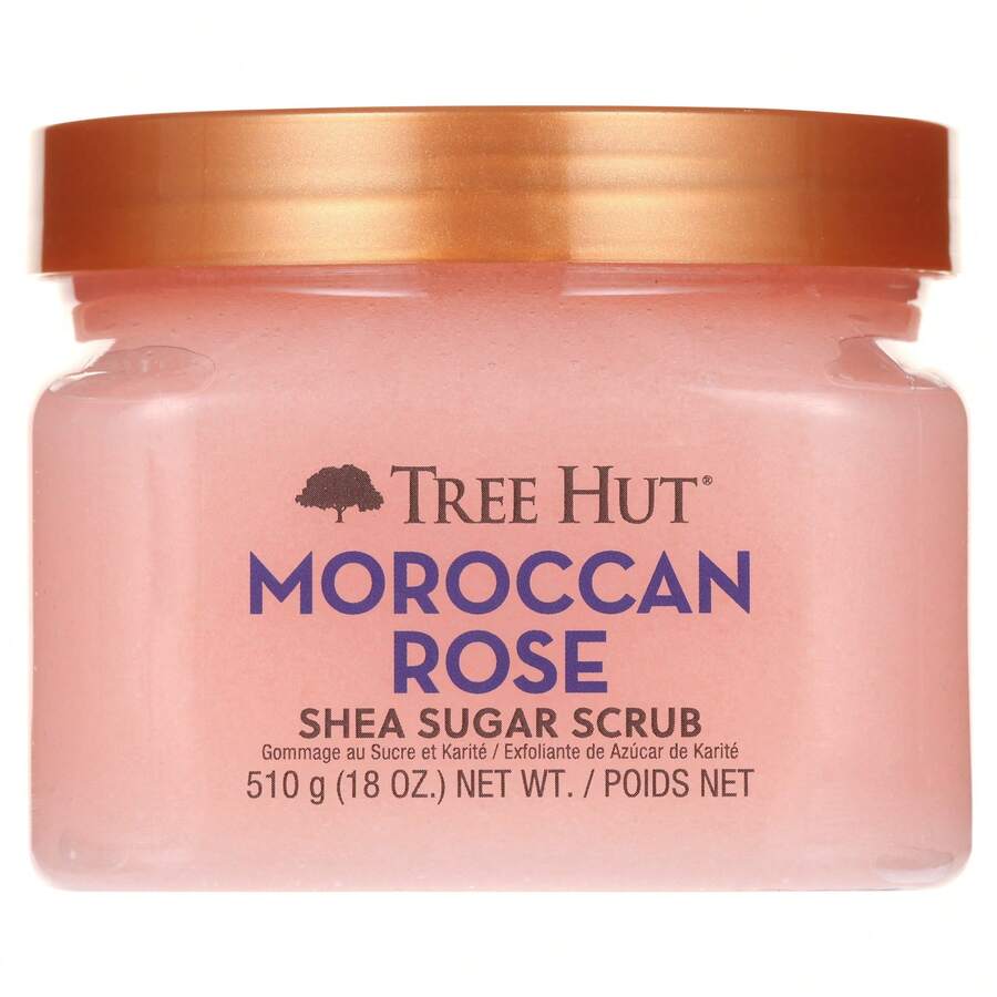 Tree Hut Moroccan Rose Body Scrub & Shave Oil Bundle - 1 - View 1