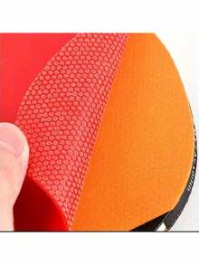 1 Pair Double-Sided Rubber Finished Table Tennis Rackets, Ready-To-Use Set For Beginners And Casual Players, Beginner-Friendly, Balanced Spin And Control, Suitable For Students And Daily Leisure, Random Color/Style/Packaging, Includes 3 Balls - Multicolor - View 4