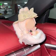 Plush Seats For LAbubu Colorful Car Vent Clip Decor, The Monsters Have A Seat Accessories - Cute Seat Design, Fun Dollhouse Accessory & Interior Decoration For Vehicles - Multicolor - View 1