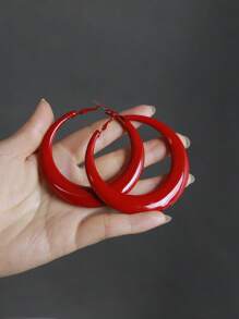 Fashionable New Exaggerated Extra Large Hoop Earrings