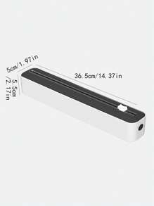 1 Stück Magnetischer Folienabroller und -spender - wiederverwendbar für Klarsichtfolie, Alufolie und Backpapier, Küchenausstattung für die Schublade