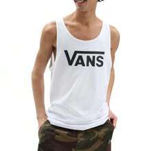 Camiseta de tirantes clásica VANS Blanco/Negro - Blanco - Ver 3