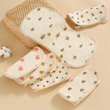 Baberos multifuncionales para bebés, paños de eructo, pañuelos absorbentes - Multicolor - Ver 2