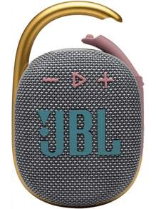 JBL Altavoz Bluetooth portátil mini JBL Clip 4 - Gran audio y graves potentes, mosquetón integrado, resistente al agua IP67 y al polvo, 10 horas de autonomía, altavoz para uso doméstico, exterior y viajes