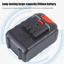 Wacker 600W Cordless Grass Trimmer – 51'' Height Adjustable, 8 Sharp Blades + 2*24V Batteries, Powerful Brush Cutter For Garden & Yard | Easy To Use, No Cord Hassle! - Green - View 8