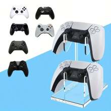 1pc Universal Acrylic Headphone Hanger Rack, Removable Desktop Display Stand, Suitable Compatible With PS4/Switch Game Controller And Headset
