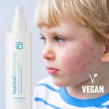 Spray tópico para la piel BRIOTECH, spray de ácido hipocloroso para Body y rostro, limpiador de párpados, agua micelar facial de HOCl, ayuda contra la irritación, calma el enrojecimiento, suaviza los pies y el cabelludo, 8oz (paquete de 2) - 2 onzas líquidas (paquete de 1) - Ver 7