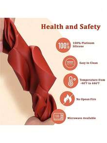 6 /8 Cylindrical Silicone Cake Mold Household Jelly Pudding Mold Chocolate Mold Diy Handmade Soap Mold - Dark Red - View 3