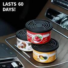 Car Fragrance Air Freshener, Car Aromatherapy, Long-Lasting Fragrance, Fresh And Elegant, Create A Fresh And Charming Atmosphere For Your Car, Can Be Used For Car Fragrance, Home Deodorization, A Variety Of Fragrances To Choose From, Women's Car Accessories, Car Interior Decoration - Multicolor - View 5