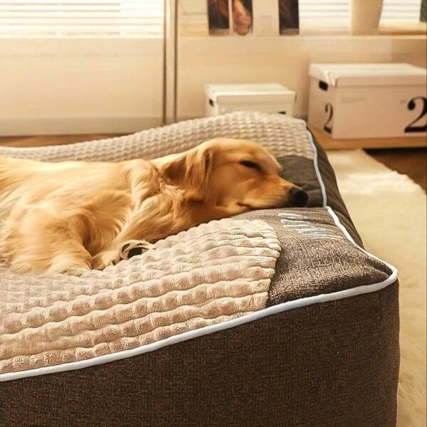 Comfortable Pet Sofa Suitable For Small, Medium And Large Dogs And Cats, Soft Polyester Filled, Ideal For Golden Retrievers And Similar Breeds, Comfortable Sofa Bed For All Seasons