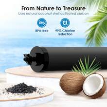 NSF/ANSI 42&372 Certified Water Filter, Replacement For Berkey® BB9-2® Black Filters, ProOne® Or Alexapure® Gravity Water Filter System And King Tank Series, (Pack Of 2) - màu đen - Xem 9